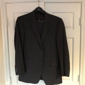 Jos A Bank Dark gray pinstriped suit